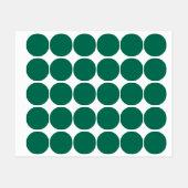 Fles Green Solid Color Labels (Vel)