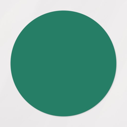 Fles Green Solid Color Labels (Design 2)