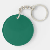 Fles groen (effen kleur) sleutelhanger (Achterkant)