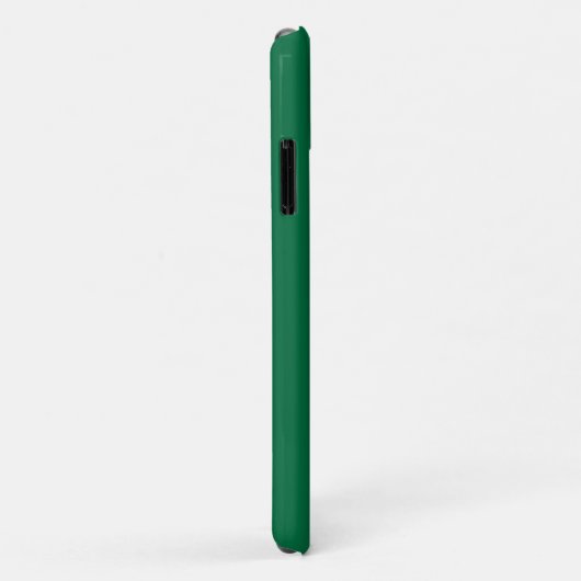 Fles Groene Stevige Kleur | Minimalistische naam Case-Mate iPhone Case (Achterkant/rechts)
