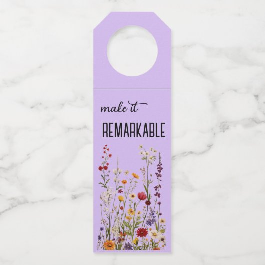 Fles Hanger Labels (Voorkant)