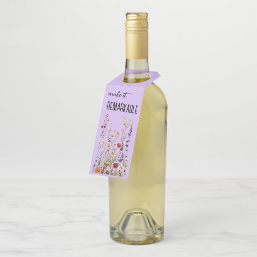 Fles Hanger Labels (Schuin)
