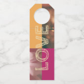 Fles Hanger Tags, Standaard Mat (Voorkant)