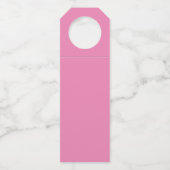 Fles Hanger Tags, Standaard Mat (Achterkant)