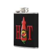 Fles hete saus heupfles (Links)