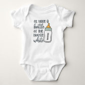 Fles Huiswijn Wit Romper (Voorkant)