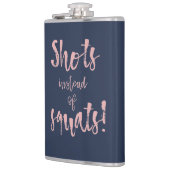 Fles in plaats van Squats Fles Heupfles (Links)