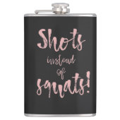 Fles in plaats van Squats Fles Heupfles (Voorkant)