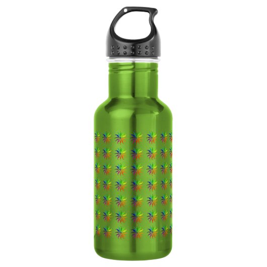 Fles - Kleurenwielen (Voorkant)