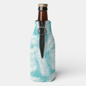 Fles koeler-Tropische handpalmen Flesjeskoeler (Fles Achterkant)