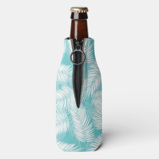 Fles koeler-Tropische handpalmen Flesjeskoeler (Fles Achterkant)