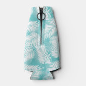 Fles koeler-Tropische handpalmen Flesjeskoeler (Achterkant)