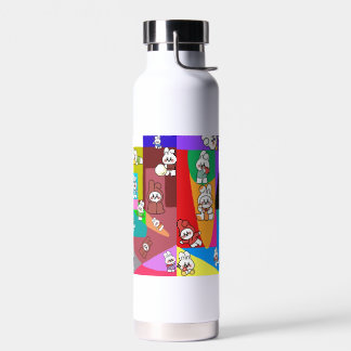 Fles: Konijnen op hol Waterfles