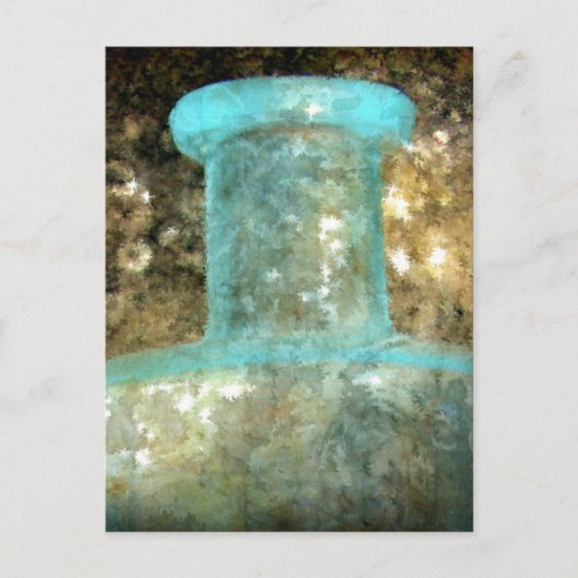Fles Kunst Opnieuw Briefkaart (Voorkant)