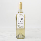 Fles Label (Op fles)