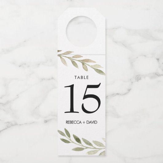 Fles Label (Voorkant)