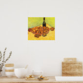 Fles, leemons en Sinaasappels van Gogh Poster (Keuken)