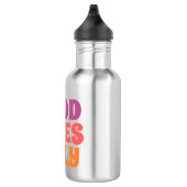 Fles met "Alleen Goede Vibes" - Motiverende Hydrat (Rechts)