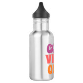Fles met "Alleen Goede Vibes" - Motiverende Hydrat (Links)