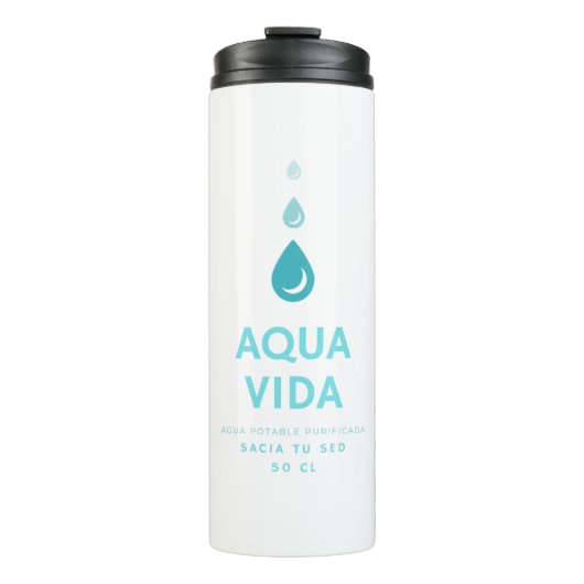 Fles met goede vibes (Voorkant)