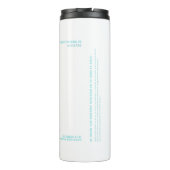 Fles met goede vibes (Achterkant)