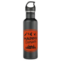 Fles met Happy Camper Water
