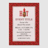 Fles met hete saus (Voorkant)