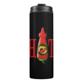 Fles met hete saus (Voorkant)