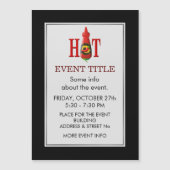 Fles met hete saus (Voorkant)