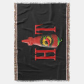 Fles met hete saus deken (Voorkant Verticaal)