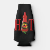 Fles met hete saus flesjeskoeler (Voorkant)