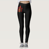 Fles met hete saus leggings (Voorkant)