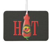 Fles met hete saus luchtverfrisser (Voorkant)