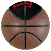 Fles met hete saus mini basketbal (Rechts)