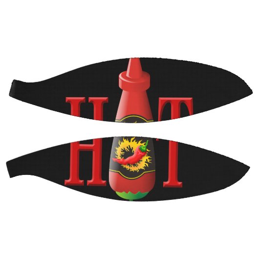 Fles met hete saus mini basketbal (Panelen)