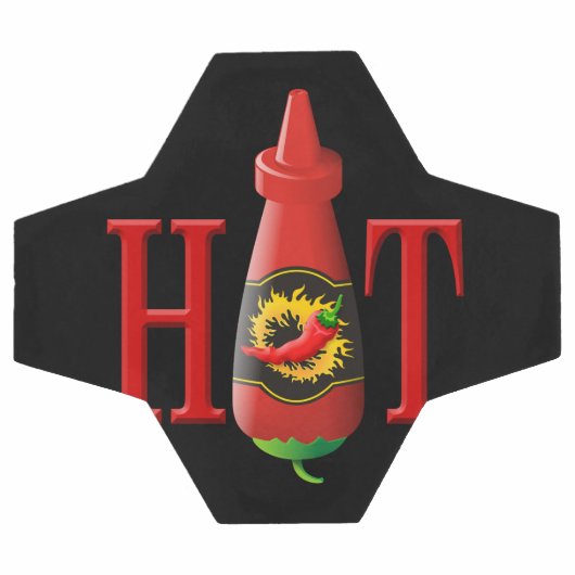 Fles met hete saus voetbal (Enkel)