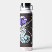 Fles met stralen van hoop (Achterkant)