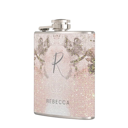 Fles met vinyl bekleding heupfles (Links)