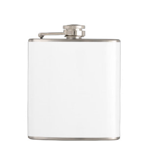 Fles met vinyl omwikkeld heupfles