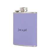 Fles met vinyl omwikkeld heupfles (Links)