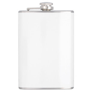 Fles met vinyl omwikkeld heupfles