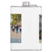 Fles met vinyl omwikkeld heupfles (Achterkant)