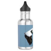 Fles met wit Pelican (Links)