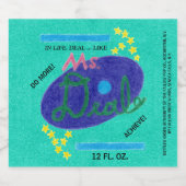 Fles of Ms Deal Soda (Etiket op fles) Bier Etiket (Enkel label)