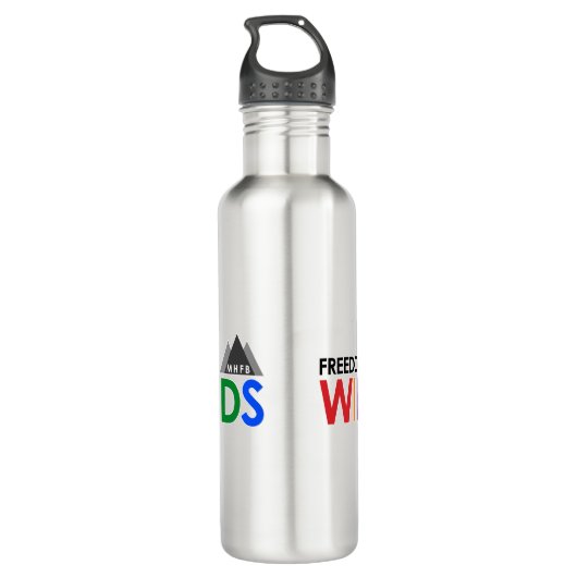 Fles op de vrije wind (Achterkant)