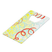 FLES OPENER CREDITKAART FLESSENOPENER (Voorkant Gekanteld)