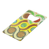 FLES OPENER CREDITKAART FLESSENOPENER (Achterkant Gekanteld)