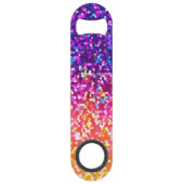 Fles Opener Glitter Grafisch Speed Flessenopener (Voorkant)