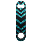 Fles Opener Zig Zag Sparkley Texture Speed Flessenopener (Achterkant)