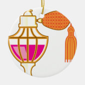  fles parfum keramisch ornament (Voorkant)